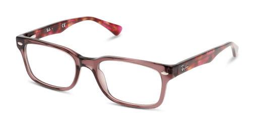 Ray-Ban RX5286 5628 női lila színű téglalap formájú szemüveg