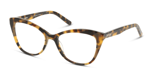 Unofficial UNOF0179 HH00 női havana színű macskaszem formájú szemüveg