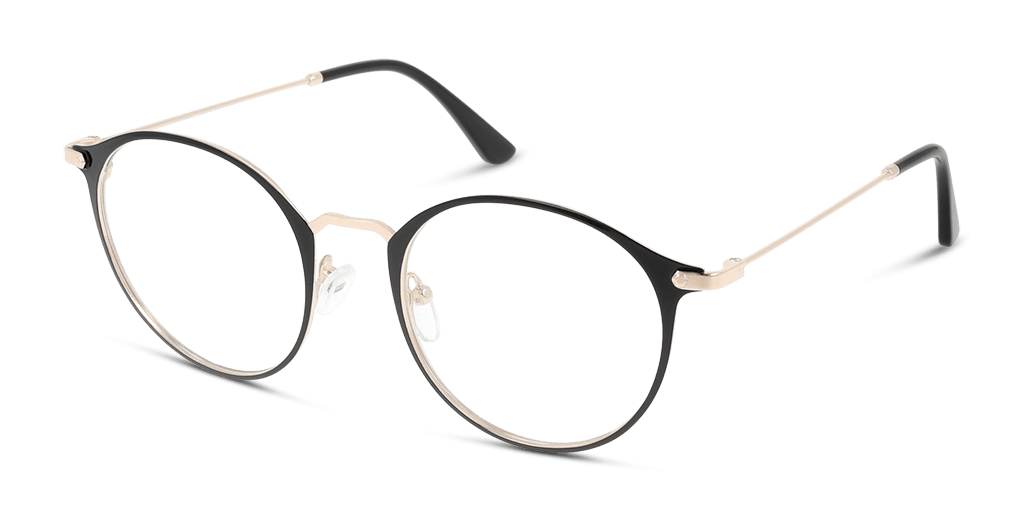 Unofficial UNOF0103 BD00 női fekete színű pantó formájú szemüveg