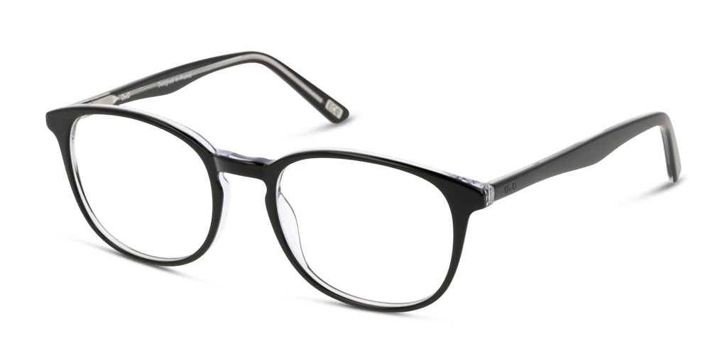 DbyD DBOU0005 női fekete színű pantó formájú szemüveg