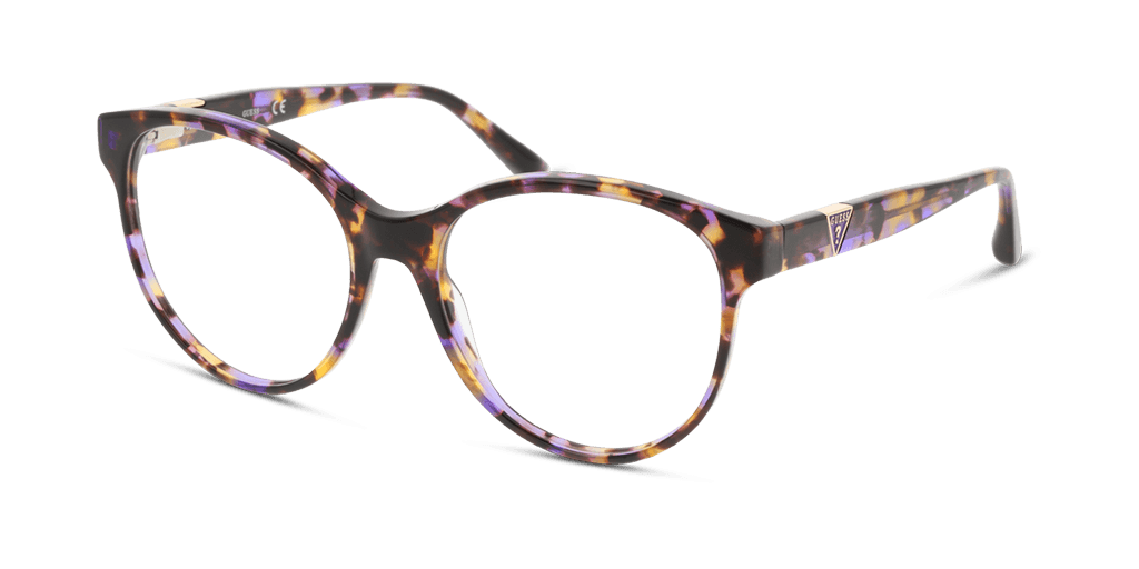 Guess GU2847 női lila színű kerek formájú szemüveg