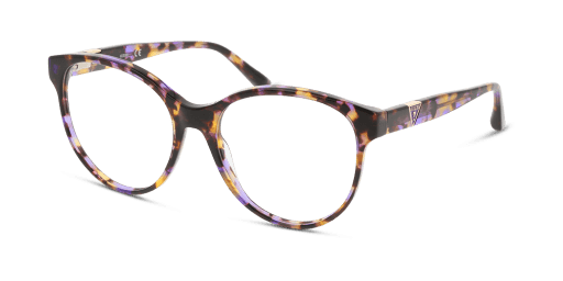 Guess GU2847 női lila színű kerek formájú szemüveg