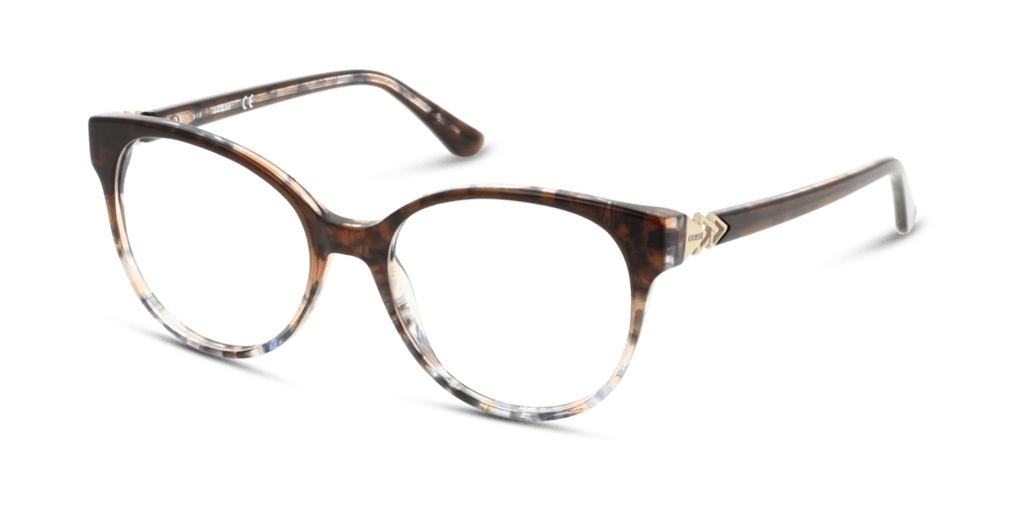 Guess GU2695 056 női barna színű kerek formájú szemüveg