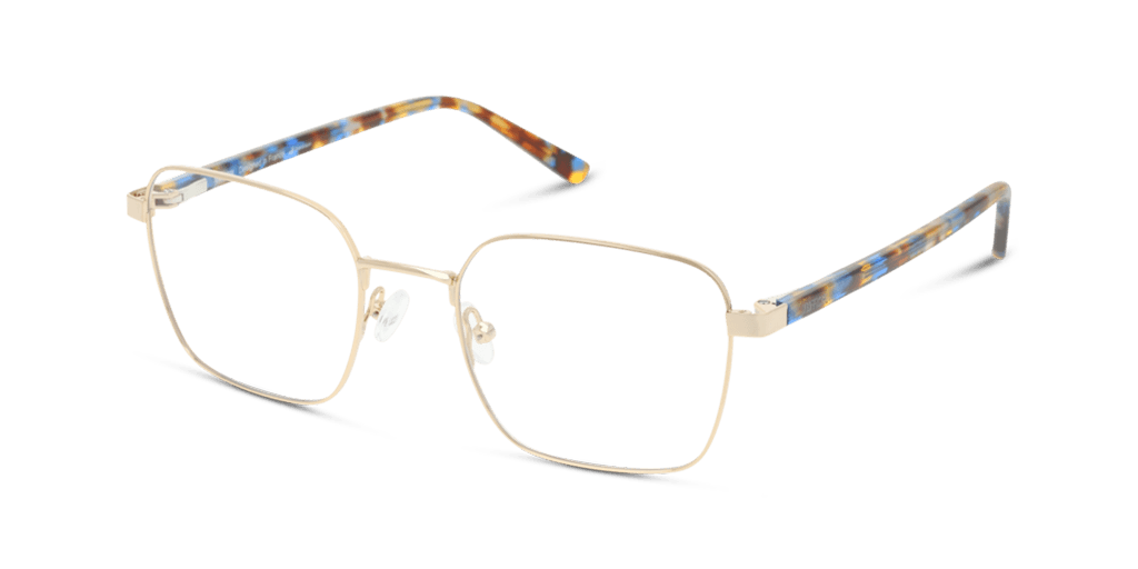 Unofficial UNOF0393 női arany színű négyzet formájú szemüveg