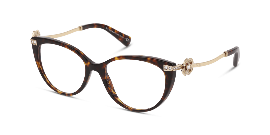 Bvlgari BV4206B női fekete színű macskaszem formájú szemüveg