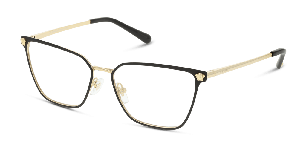 Versace VE1275 1433 női fekete színű négyzet formájú szemüveg