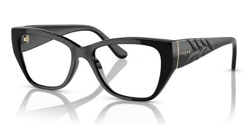 VOGUE 0VO5483 női fekete színű macskaszem formájú szemüveg