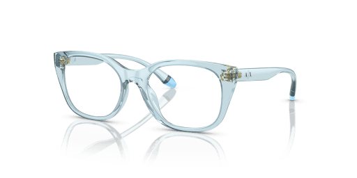 Armani Exchange AX3099U 8340 női átlátszó színű négyzet formájú szemüveg