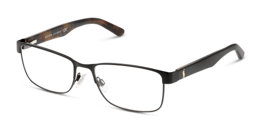 Polo Ralph Lauren PH1157 férfi fekete színű téglalap formájú szemüveg