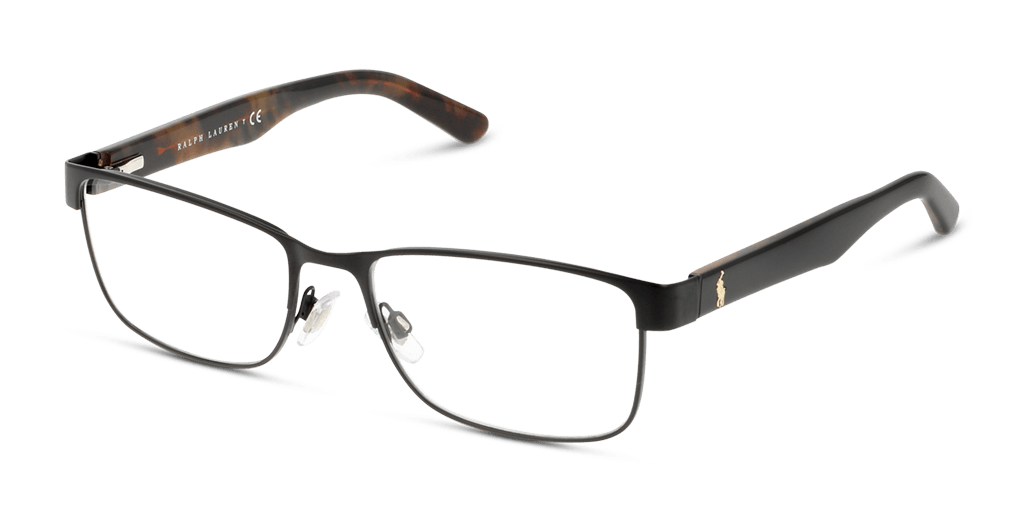 Polo Ralph Lauren PH1157 férfi fekete színű téglalap formájú szemüveg