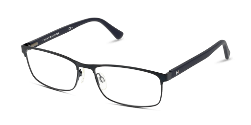Tommy Hilfiger TH 1529 férfi kék színű téglalap formájú szemüveg
