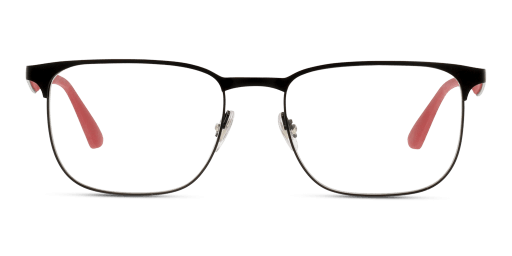 Ray-Ban RX6363 3018 férfi fekete színű téglalap formájú szemüveg