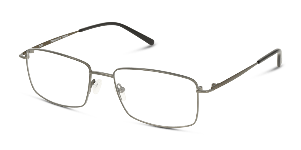 DbyD DBOM9004 férfi szürke színű téglalap formájú szemüveg