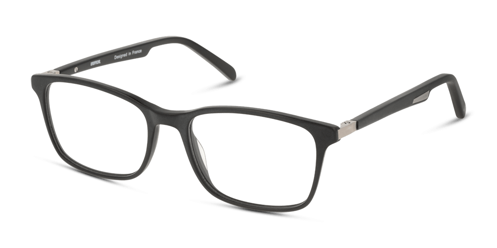 Unofficial UNOM0075 BB00 férfi fekete színű téglalap formájú szemüveg