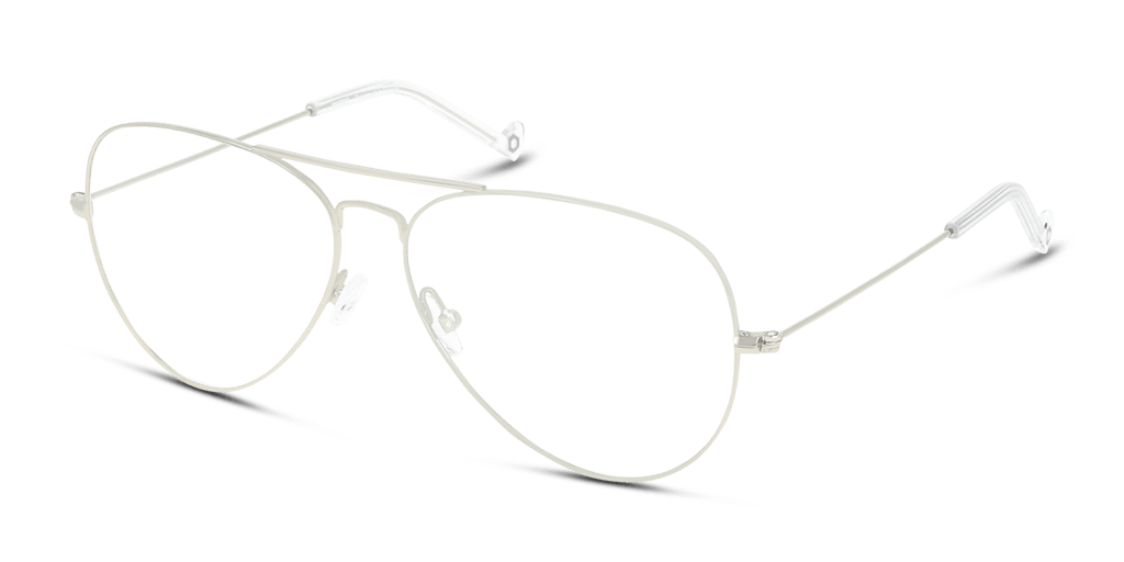 Unofficial UNOM0155 SS00 férfi ezüst színű pilóta formájú szemüveg