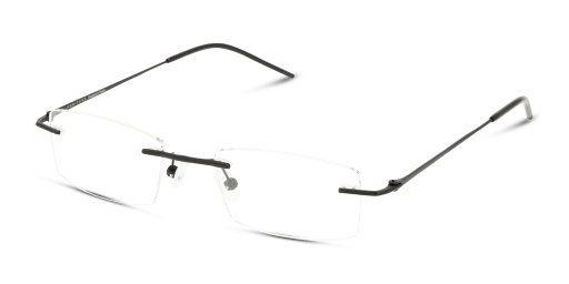 Heritage HEOM5038 férfi fekete színű téglalap formájú szemüveg