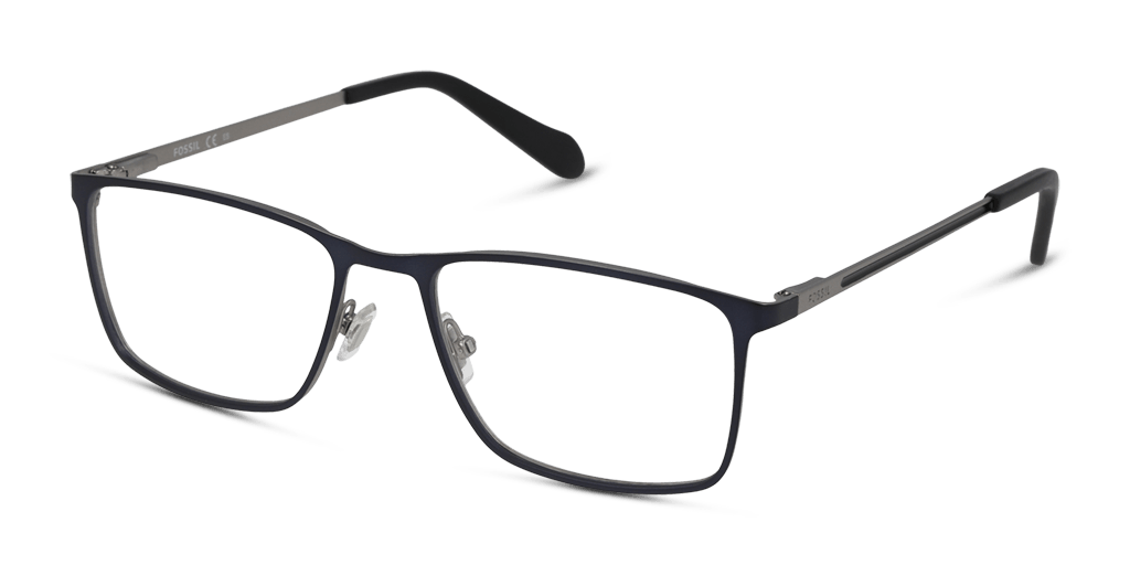 Fossil FOS 7091/G férfi kék színű téglalap formájú szemüveg