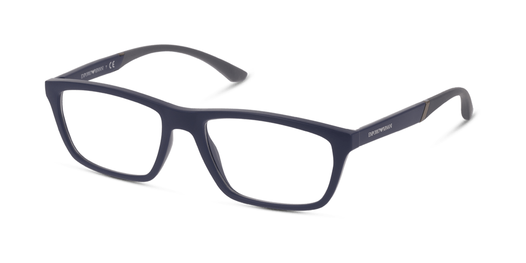 Emporio Armani EA3187 férfi kék színű téglalap formájú szemüveg