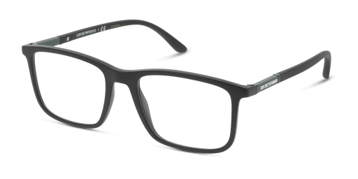 Emporio Armani EA3181 5042 férfi fekete színű téglalap formájú szemüveg