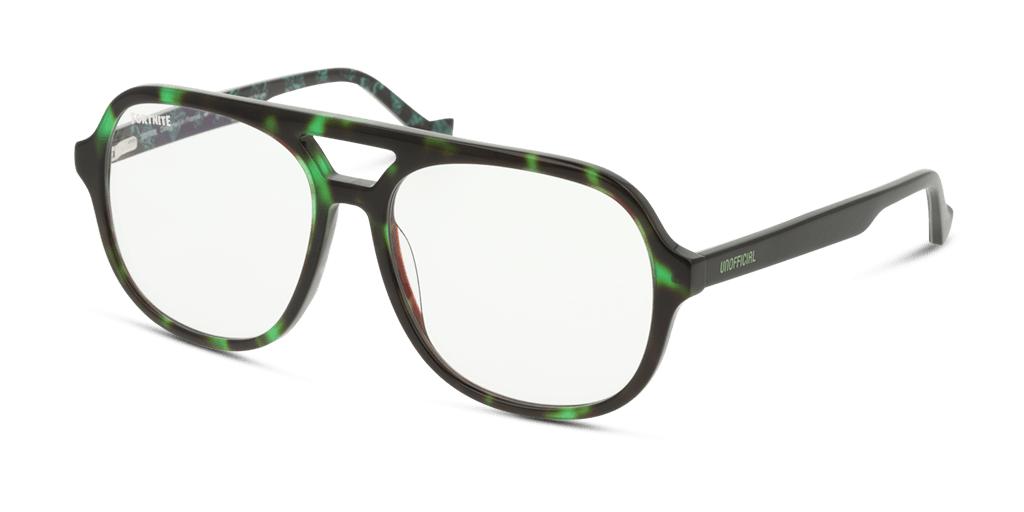Unofficial UNSU0160 férfi zöld színű pilóta formájú szemüveg