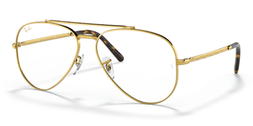 Ray-Ban New Aviator RX3625V 3086 férfi arany színű pilóta formájú szemüveg