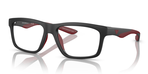 Emporio Armani 0EA3220U férfi fekete színű négyzet formájú szemüveg