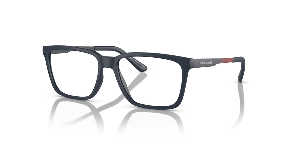 Armani Exchange AX3103 8181 férfi kék színű téglalap formájú szemüveg
