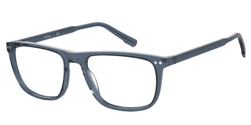 Pierre Cardin P.C. 6260 férfi kék színű téglalap formájú szemüveg