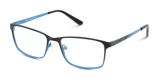Unofficial UNOT0040 BB00 gyermek fekete színű téglalap formájú szemüveg