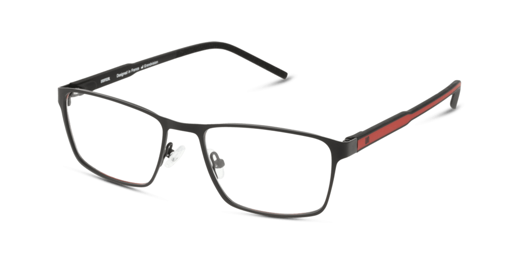 Unofficial UNOT0157 gyermek fekete színű téglalap formájú szemüveg