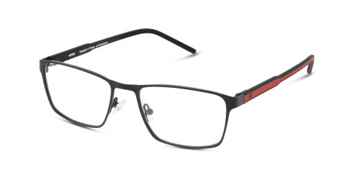 Unofficial UNOT0157 gyermek fekete színű téglalap formájú szemüveg