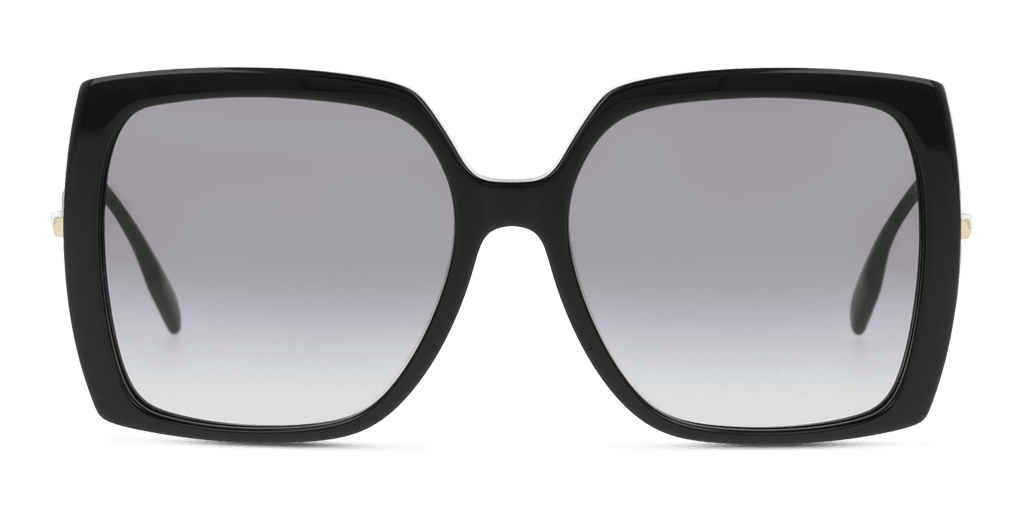 Burberry BE4332 30018G női fekete színű négyzet formájú napszemüveg