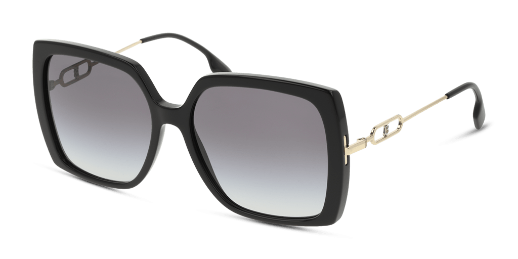 Burberry BE4332 30018G női fekete színű négyzet formájú napszemüveg