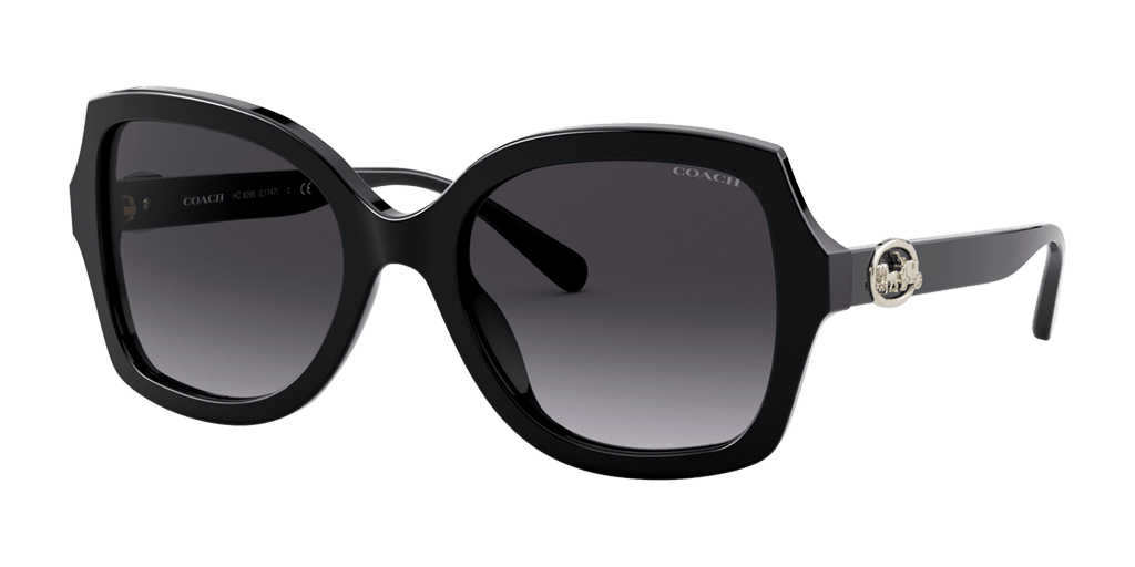 Coach HC8295 50028G női fekete színű négyzet formájú napszemüveg