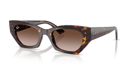 Ray-Ban 0RB4430 női havana színű különleges formájú napszemüveg