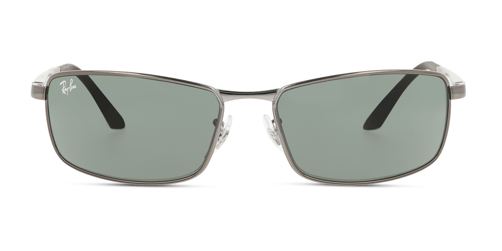 Ray-Ban RB3498 004/71 férfi szürke színű téglalap formájú napszemüveg
