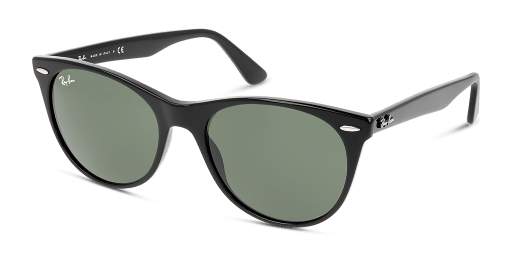Ray-Ban RB2185 901/31 férfi fekete színű pantó formájú napszemüveg