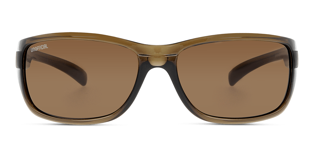 Unofficial UNSM0055 NNN0 férfi barna színű téglalap formájú napszemüveg