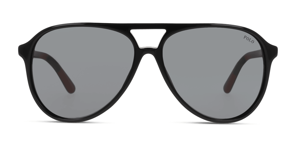 Polo Ralph Lauren PH4173 férfi fekete színű pilóta formájú napszemüveg