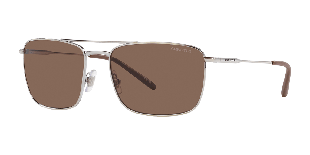 Arnette 0AN3088 férfi ezüst színű téglalap formájú napszemüveg