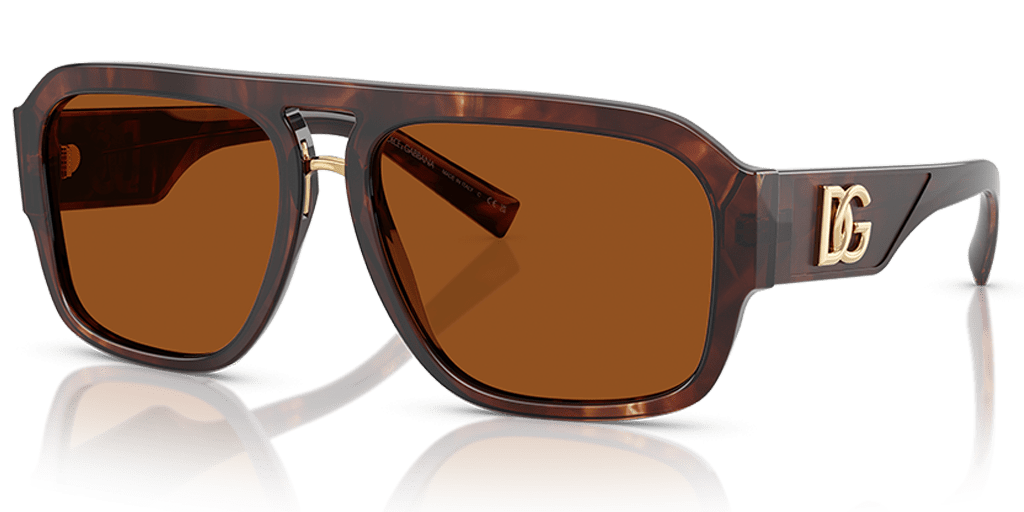 Dolce and Gabbana 0DG4403 férfi piros színű pilóta formájú napszemüveg