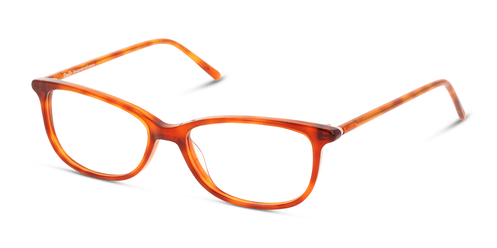 DbyD DBOF5019 OO00 női havana színű téglalap formájú szemüveg