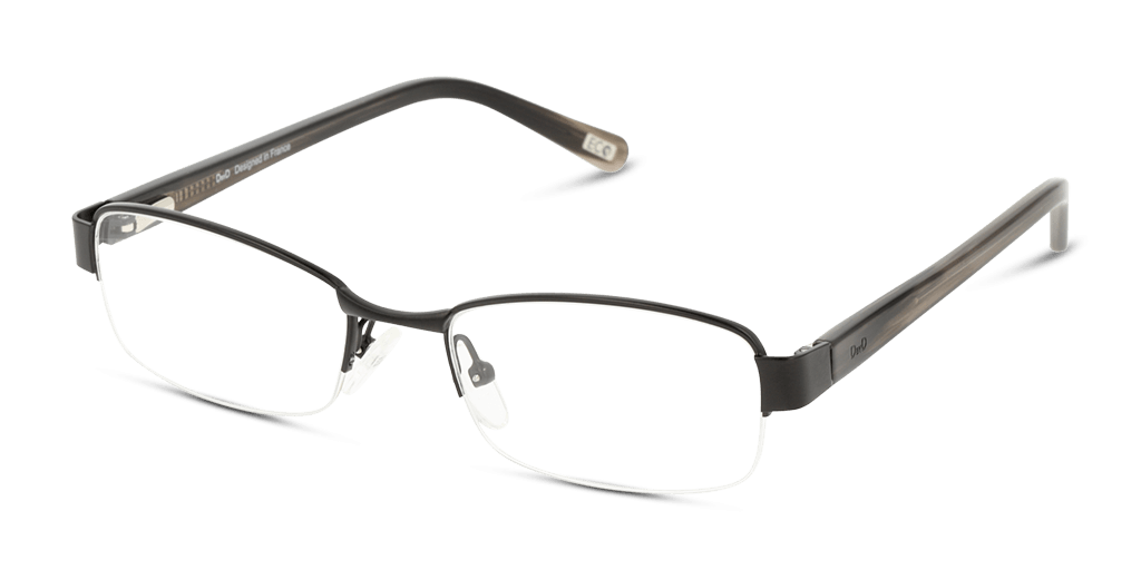 DbyD DBOF0023 női fekete színű téglalap formájú szemüveg