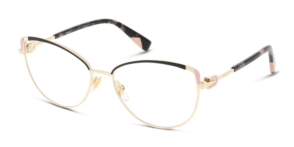 Furla VFU441 női fekete színű macskaszem formájú szemüveg