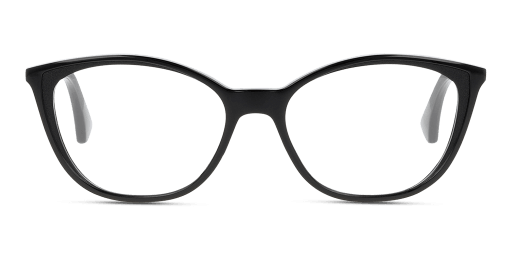 Ralph RA7114 női fekete színű macskaszem formájú szemüveg