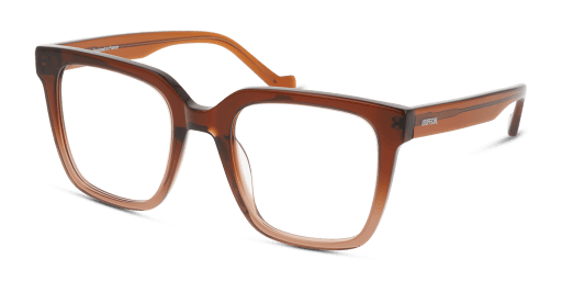 Unofficial UNOF0328 női barna színű négyzet formájú szemüveg