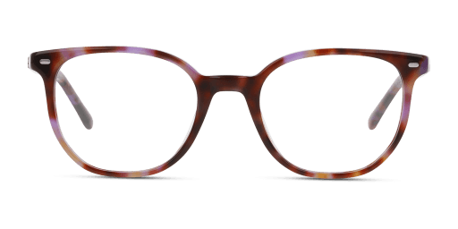 Ray-Ban RX5397 8175 női havana színű téglalap formájú szemüveg