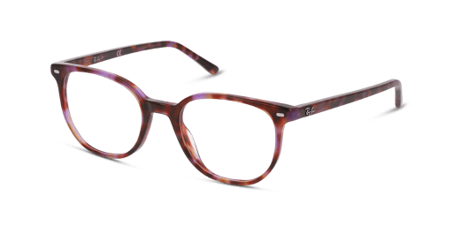Ray-Ban RX5397 női havana színű téglalap formájú szemüveg