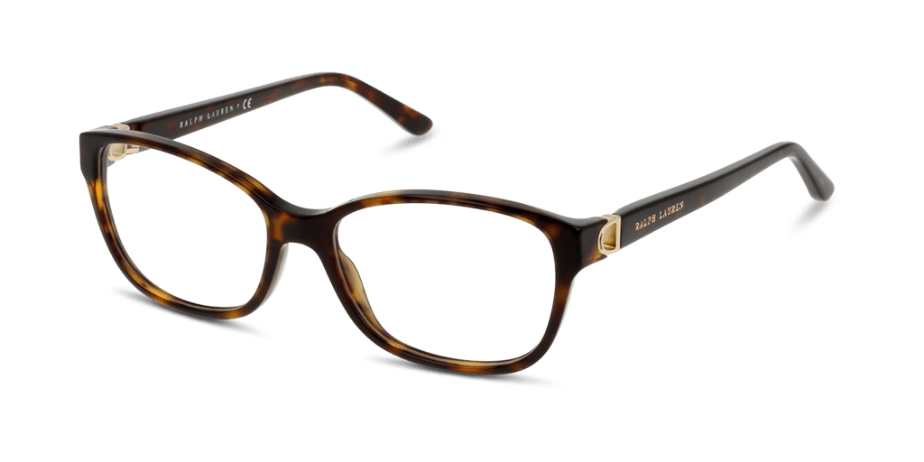 Ralph Lauren RL6136 5003 női havana színű téglalap formájú szemüveg