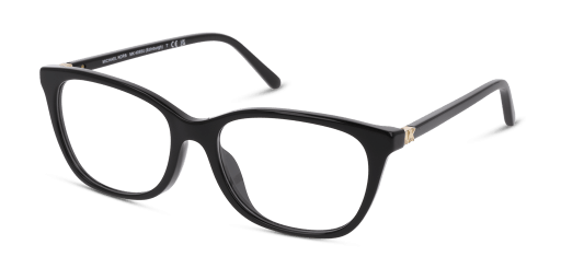 Michael Kors MK4085U 3005 női fekete színű téglalap formájú szemüveg